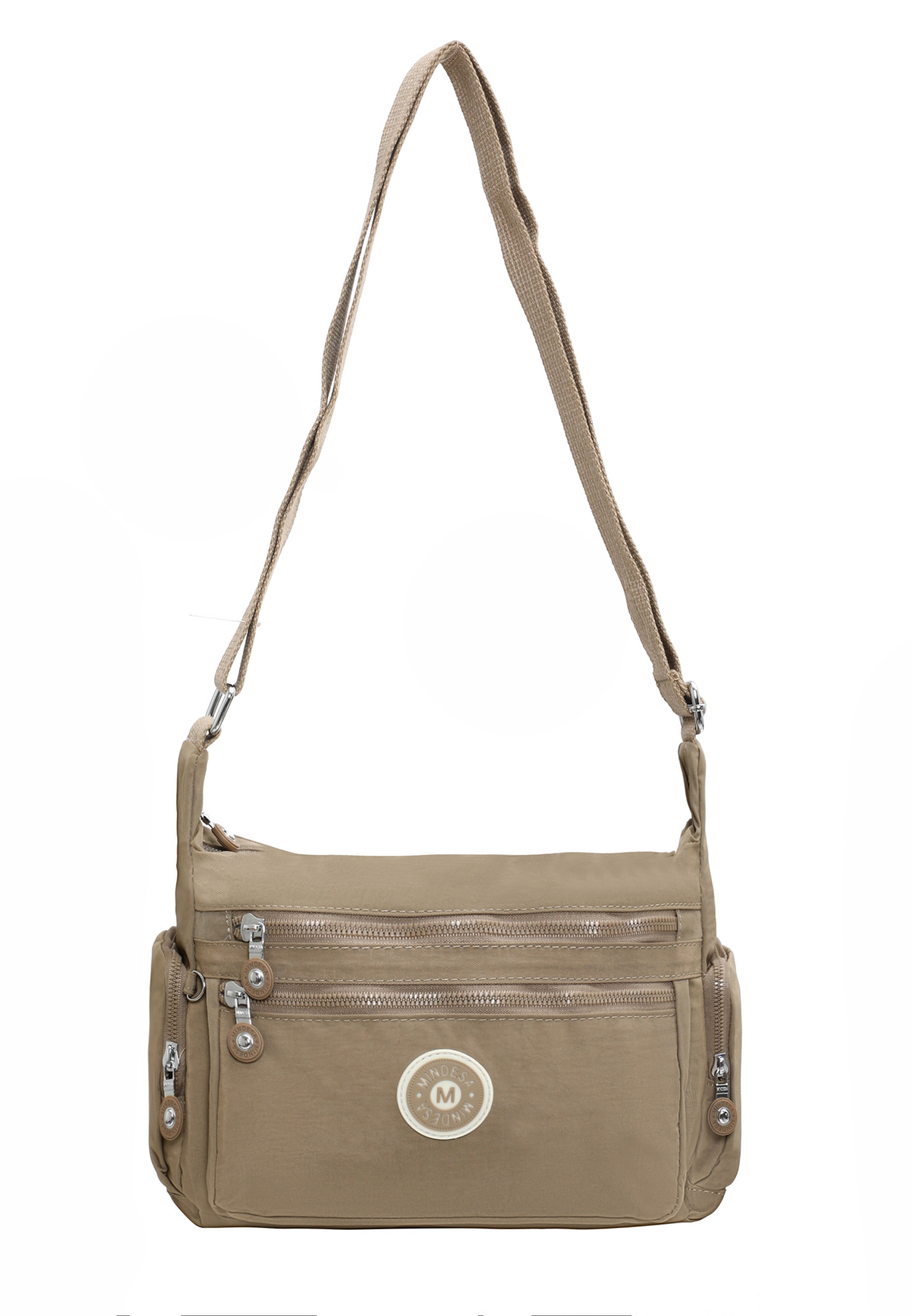 Mindesa Schoudertas in Groen: voorkant