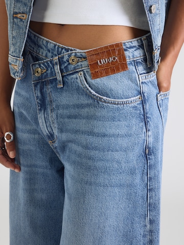 Wide Leg Jean Liu Jo en bleu