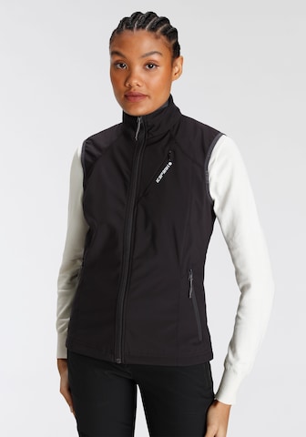 ICEPEAK Sports Vest in Black: front