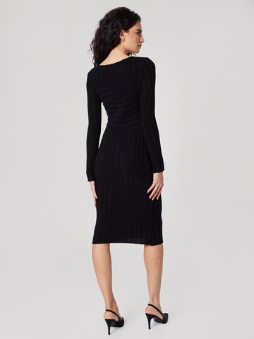 Guido Maria Kretschmer Women Knitted dress 'Elli' in Black