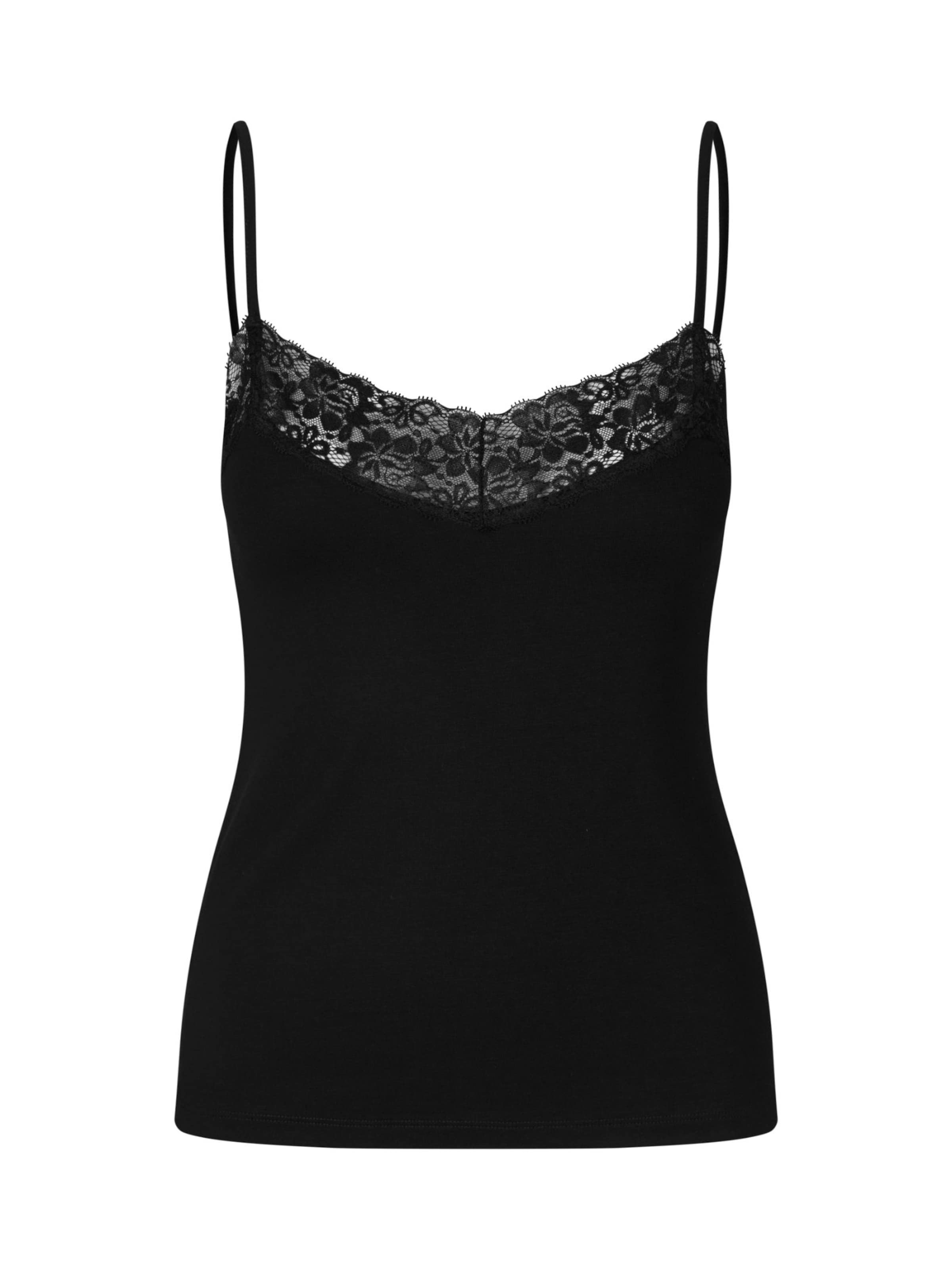 Masai Top 'Elmira' in Zwart: voorkant