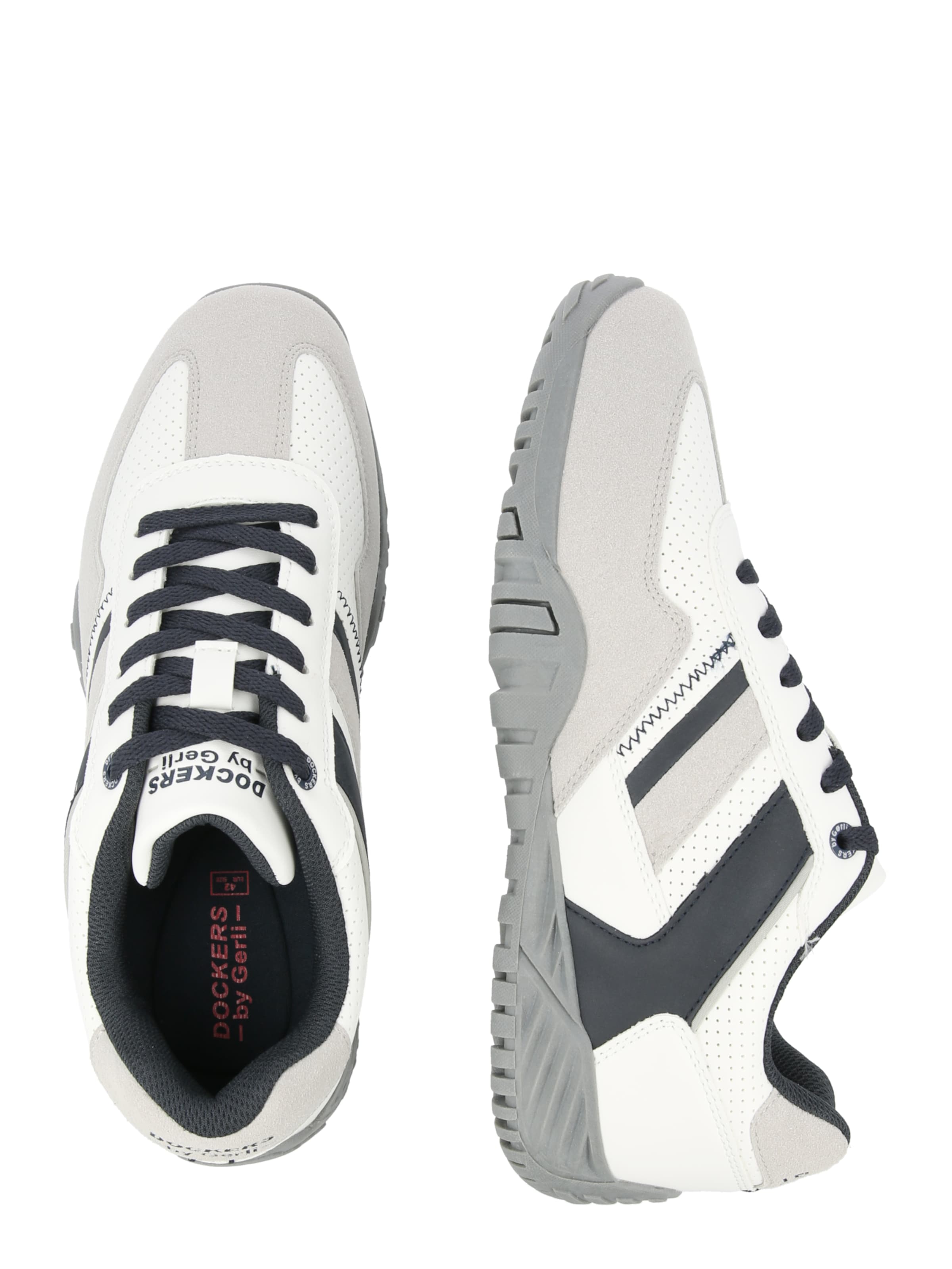 Baskets basses Dockers by Gerli en blanc