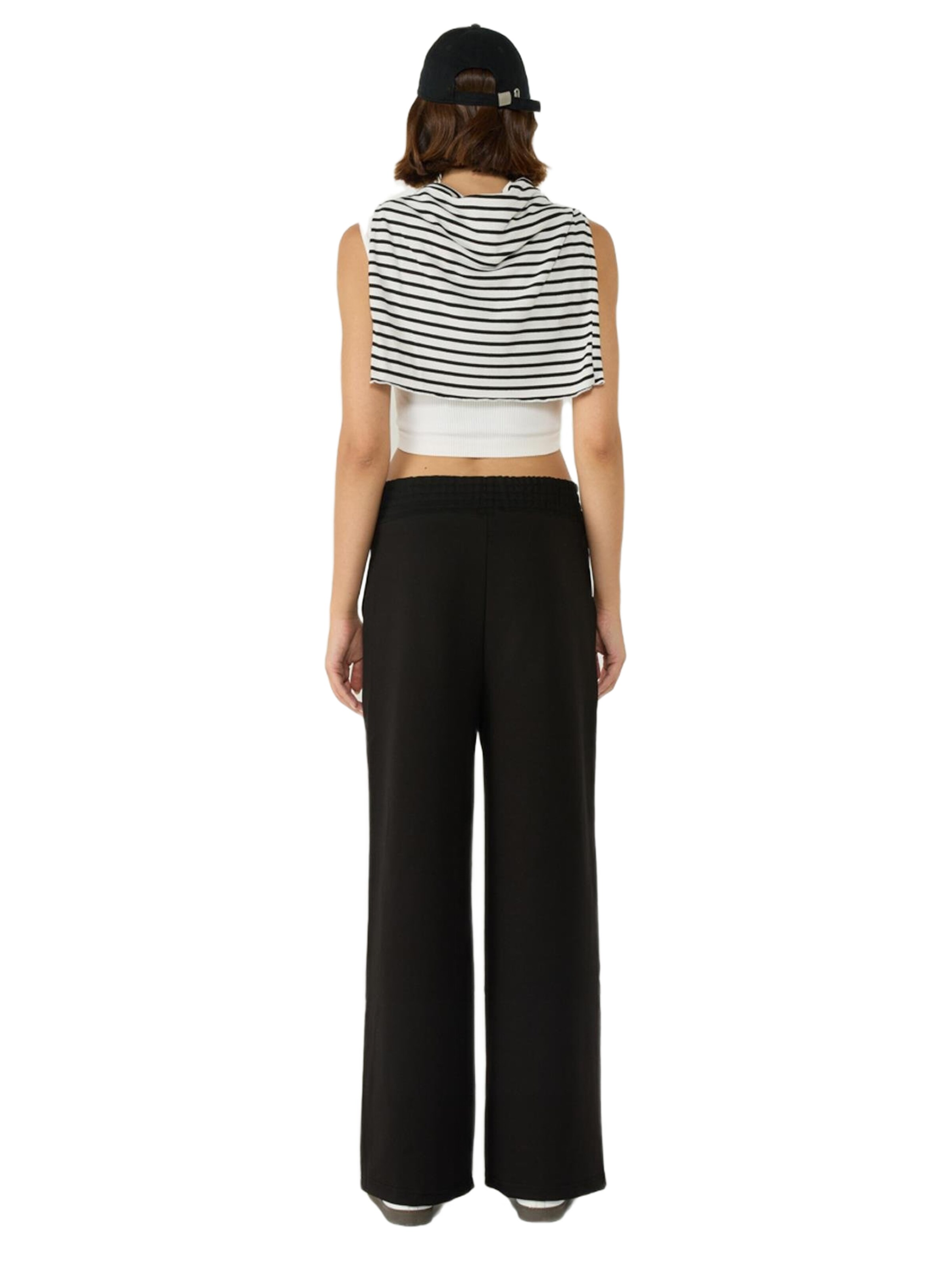 C&City Loosefit Broek in Zwart