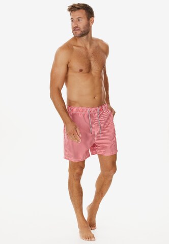 Cruz Board Shorts 'Kenny' in Red