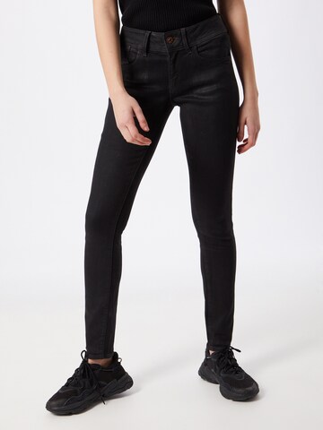 G-Star RAW Skinny Jeans 'Lynn' i svart: framsida