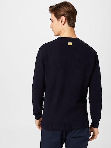 COLOURS & SONS Pullover 'Hairy' in Blau