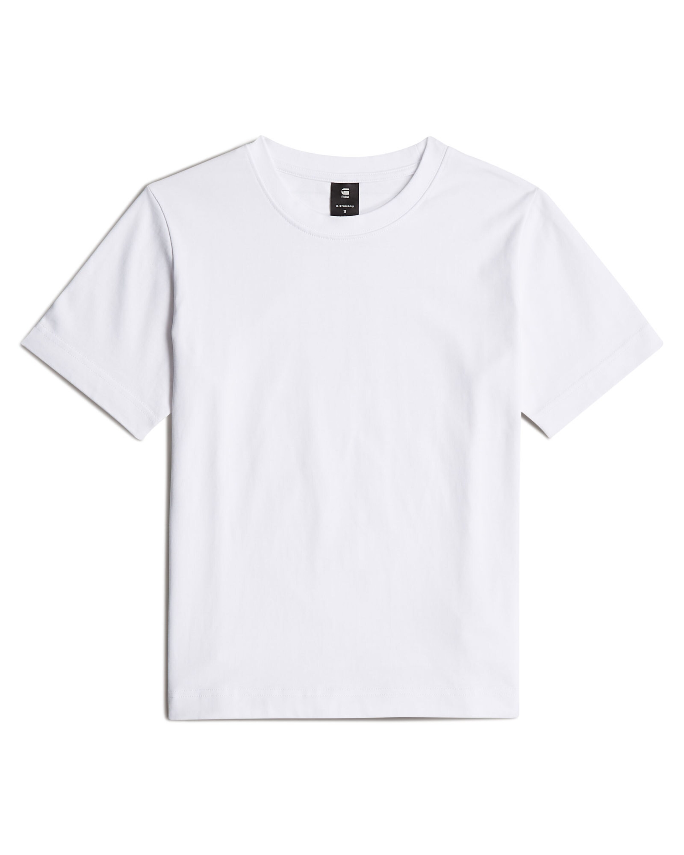 G-STAR Shirt 'Heavy Weight' in Wit: voorkant