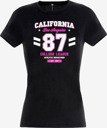 RMK Shirt 'College' in Black: front