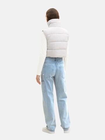 Gilet di TOM TAILOR DENIM in bianco