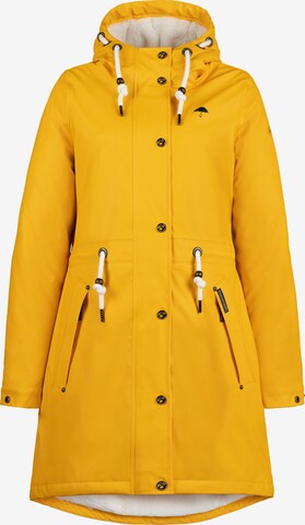 Schmuddelwedda Λειτουργικό παλτό σε κίτρινο: μπροστά