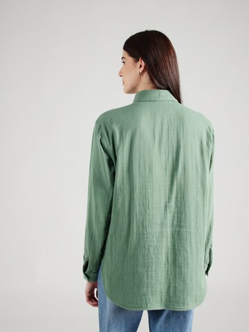 PIECES Blouse 'MASTINA' in Green