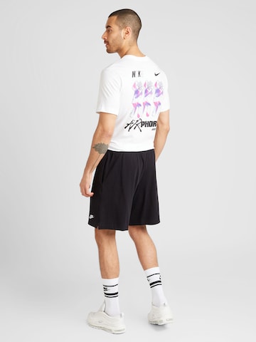 Regular Pantalon 'Club' Nike Sportswear en noir