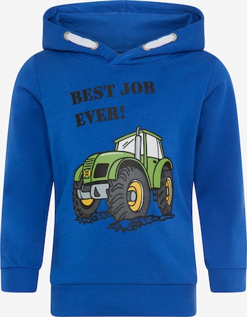 Kidsworld Sweatshirt in Blue: front