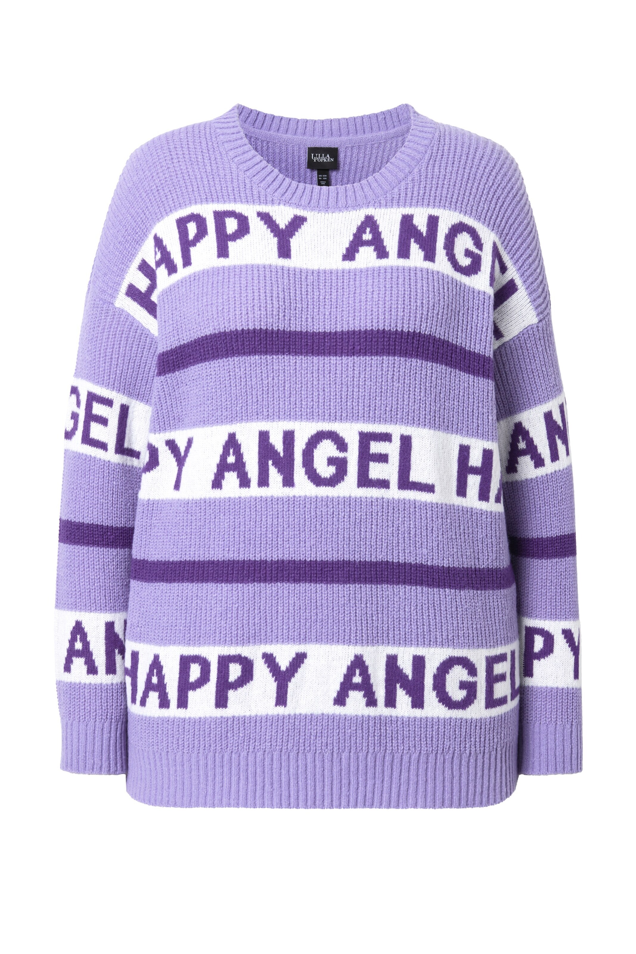 Angel of Style Sweater in Purple: front