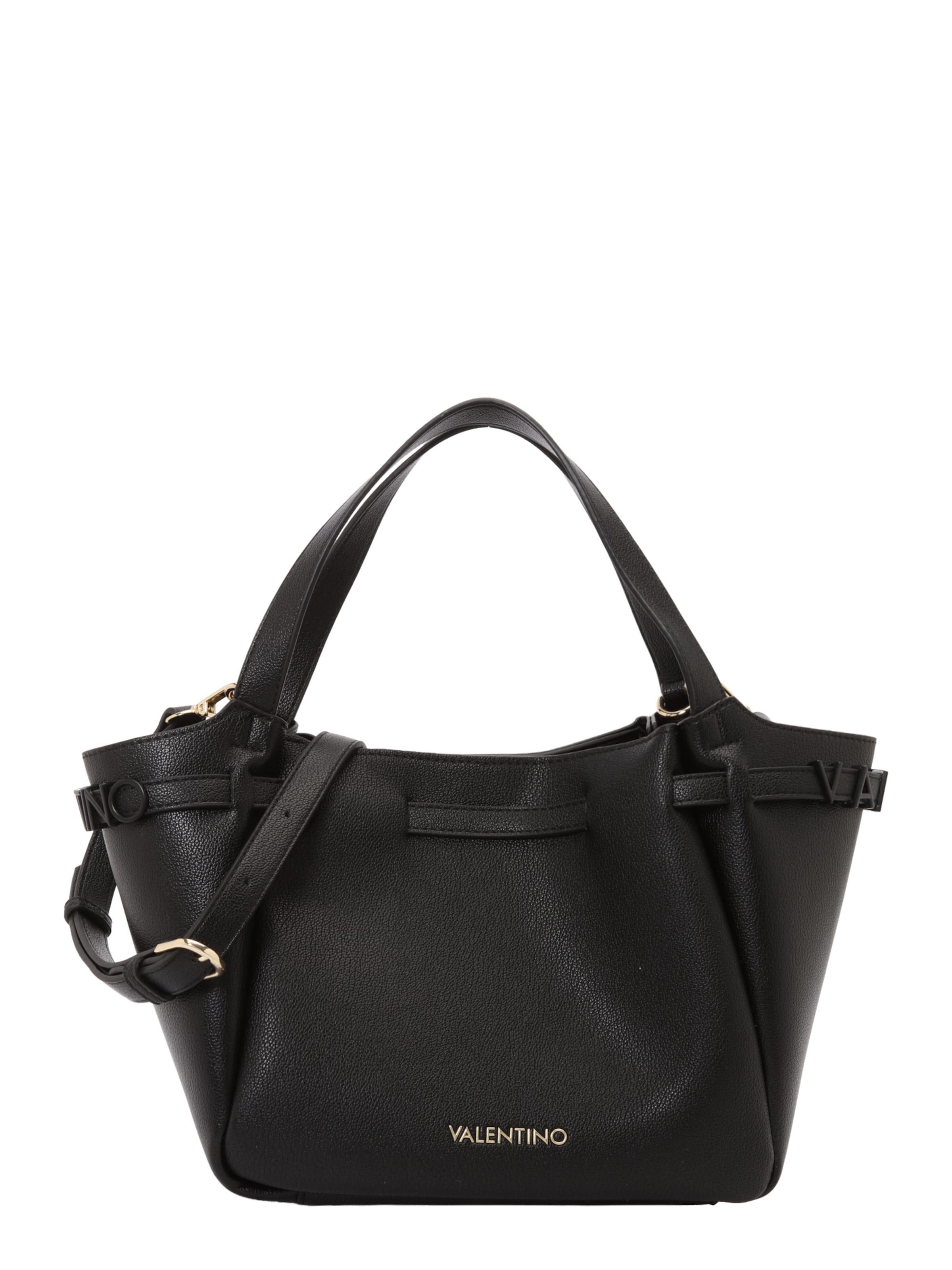 VALENTINO Shopper táska - fekete: elől