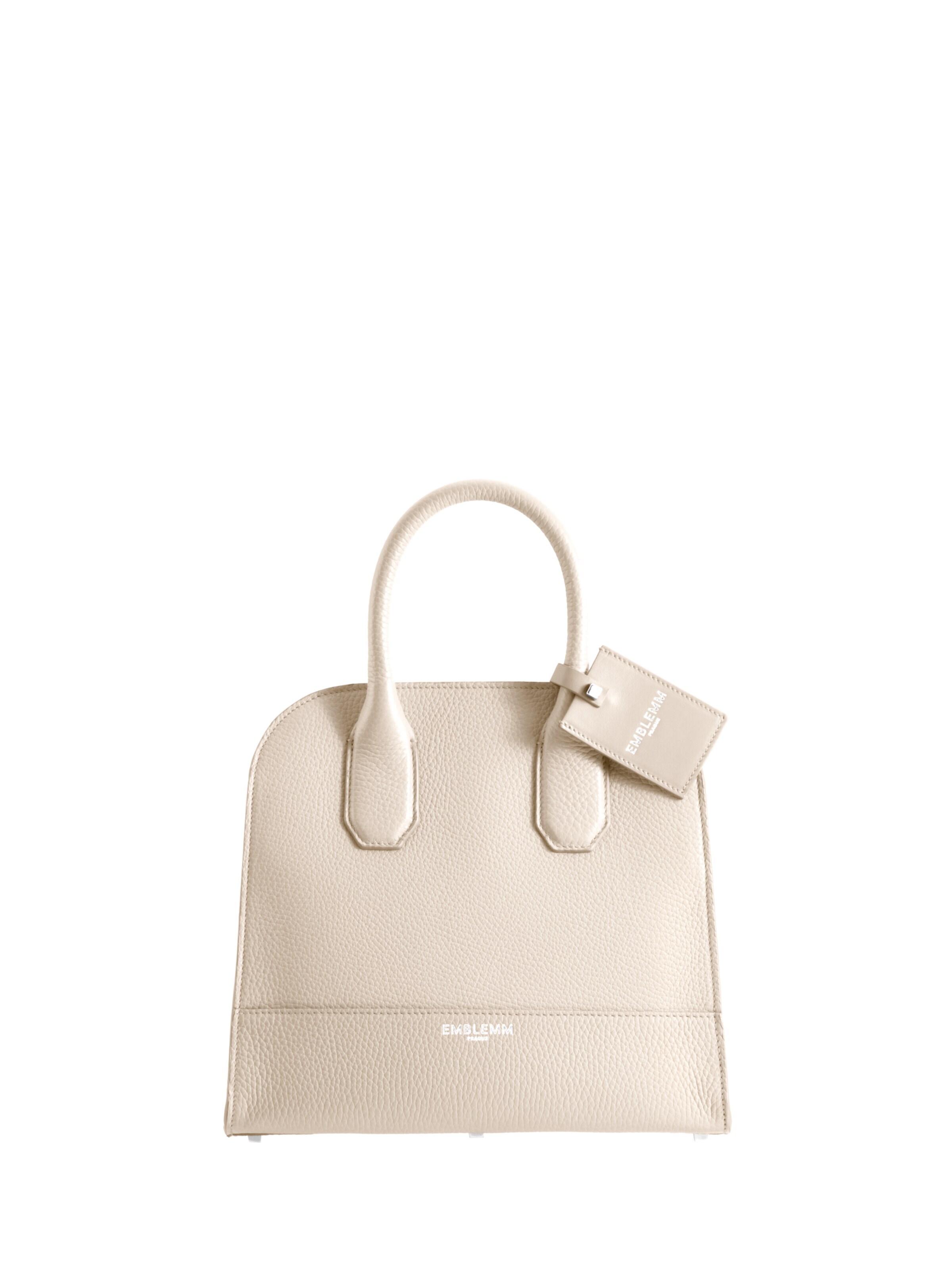 EMBLEMM Handtasche 'The Tone Bag'‌‌‌‌ in Beige: Vorderseite