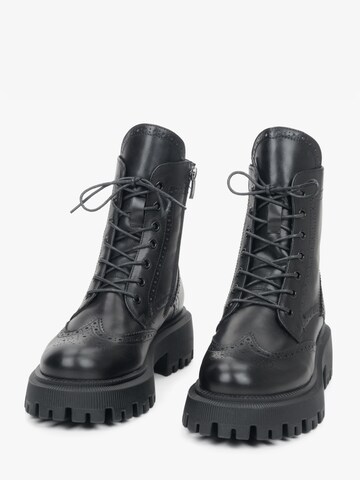 Estro Schnürstiefelette '09-2314'‌‌‌‌‌ in Schwarz