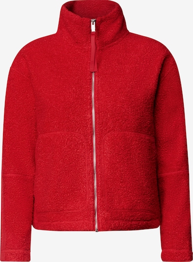 CECIL Teddy Jacke mit Stehkragen und Zipper in L in rot, Produktansicht