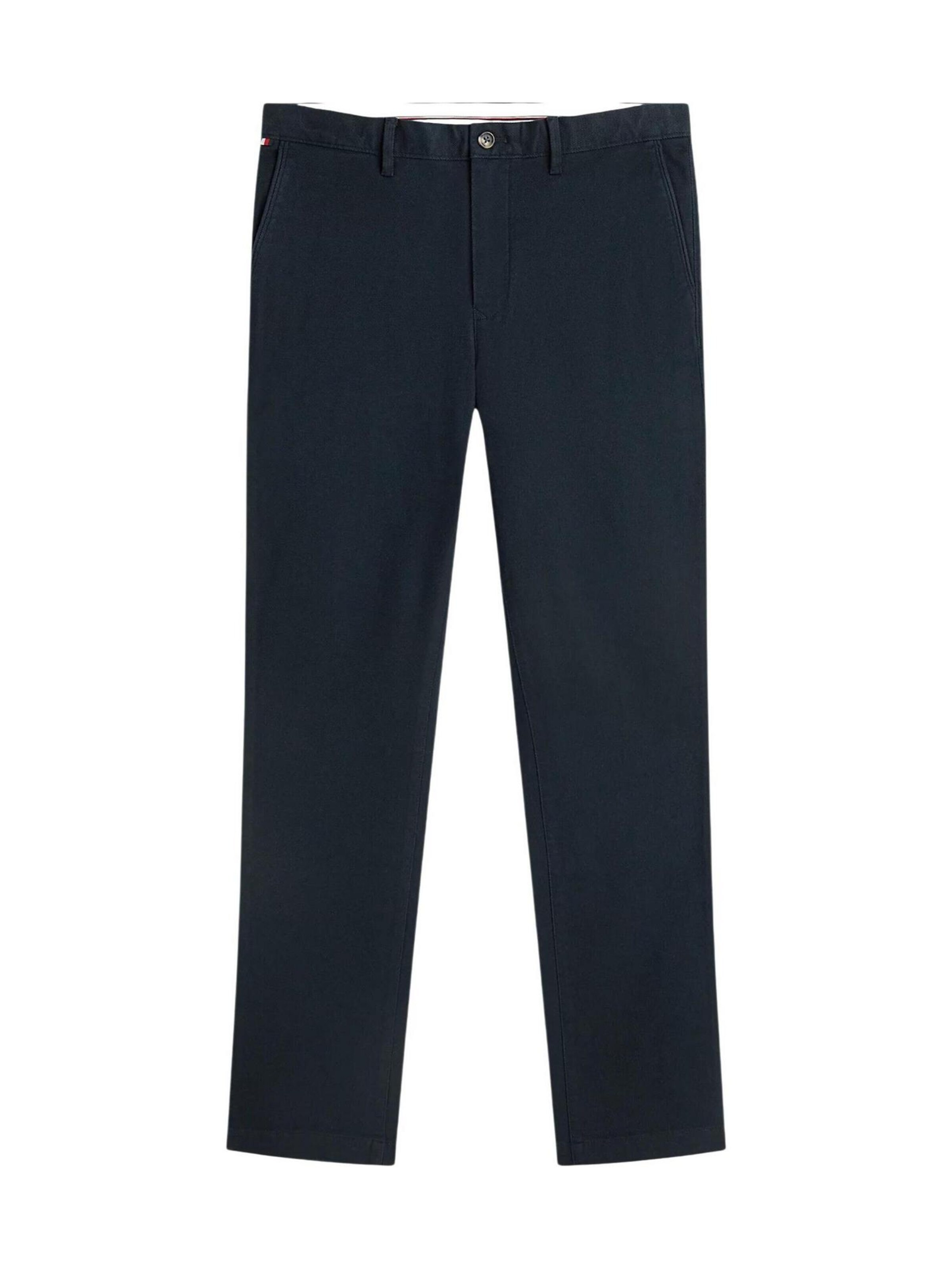TOMMY HILFIGER Slimfit Broek 'Denton' in Blauw: voorkant
