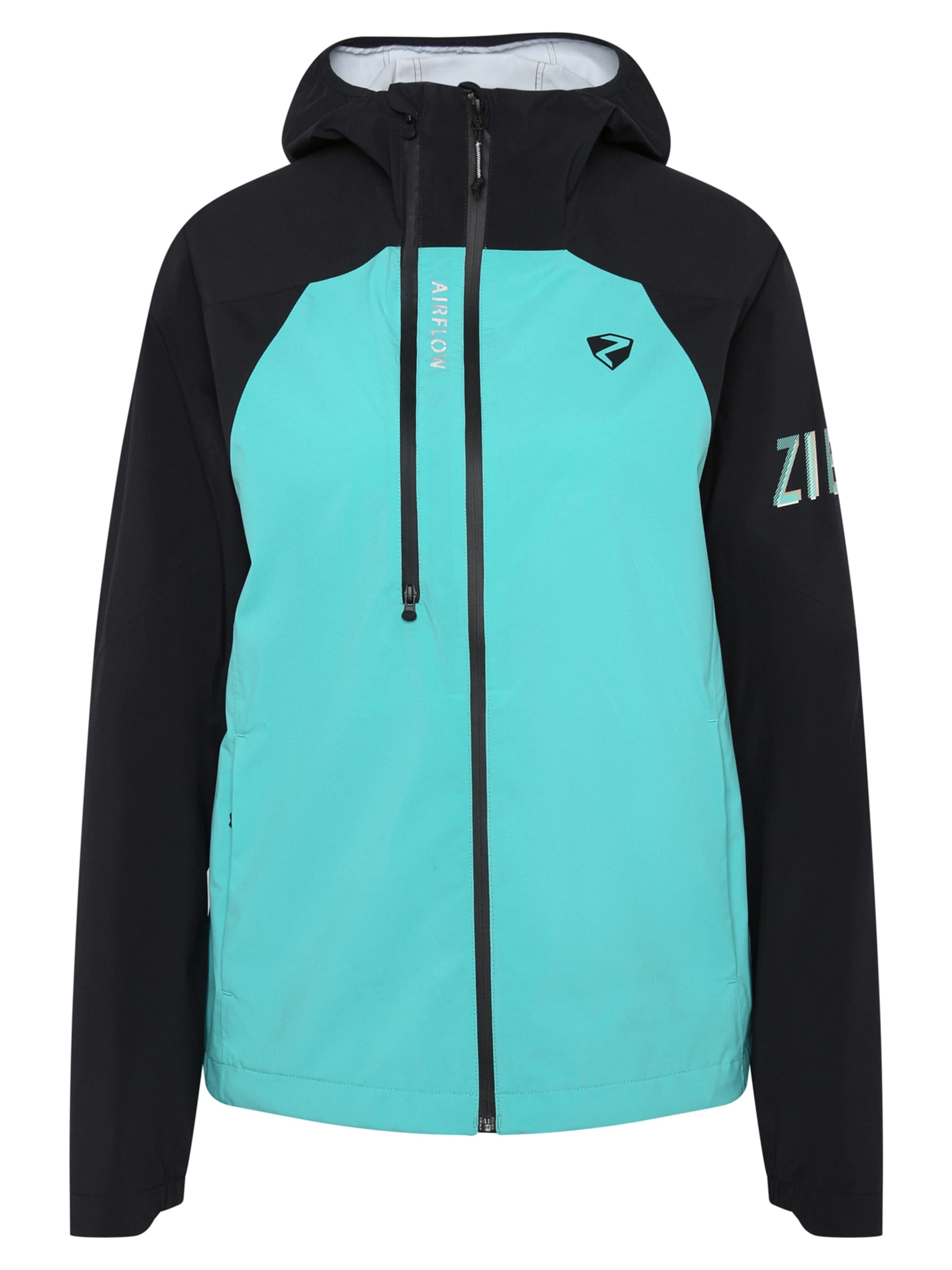 ZIENER Performance Jacket 'Nehle' in Green: front