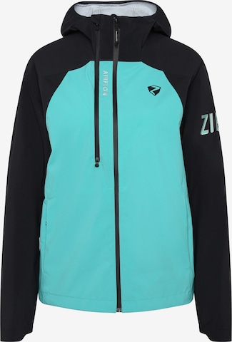 ZIENER Performance Jacket 'Nehle' in Green: front