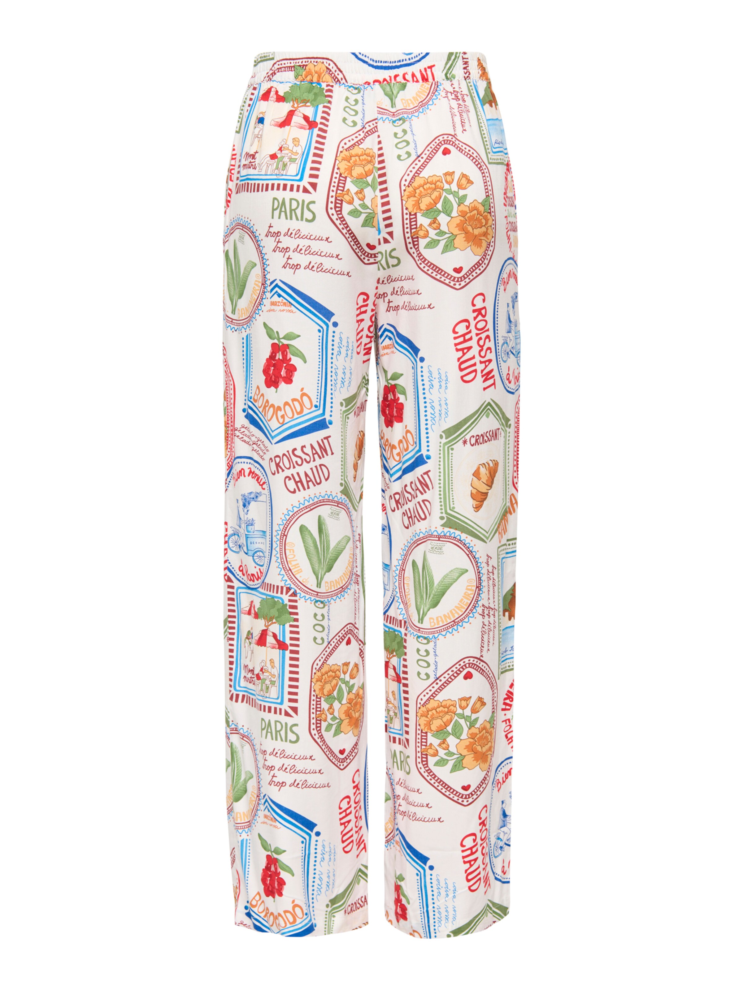 JDY Широкий Штаны 'JDYSTAR SEZEN' в Белый