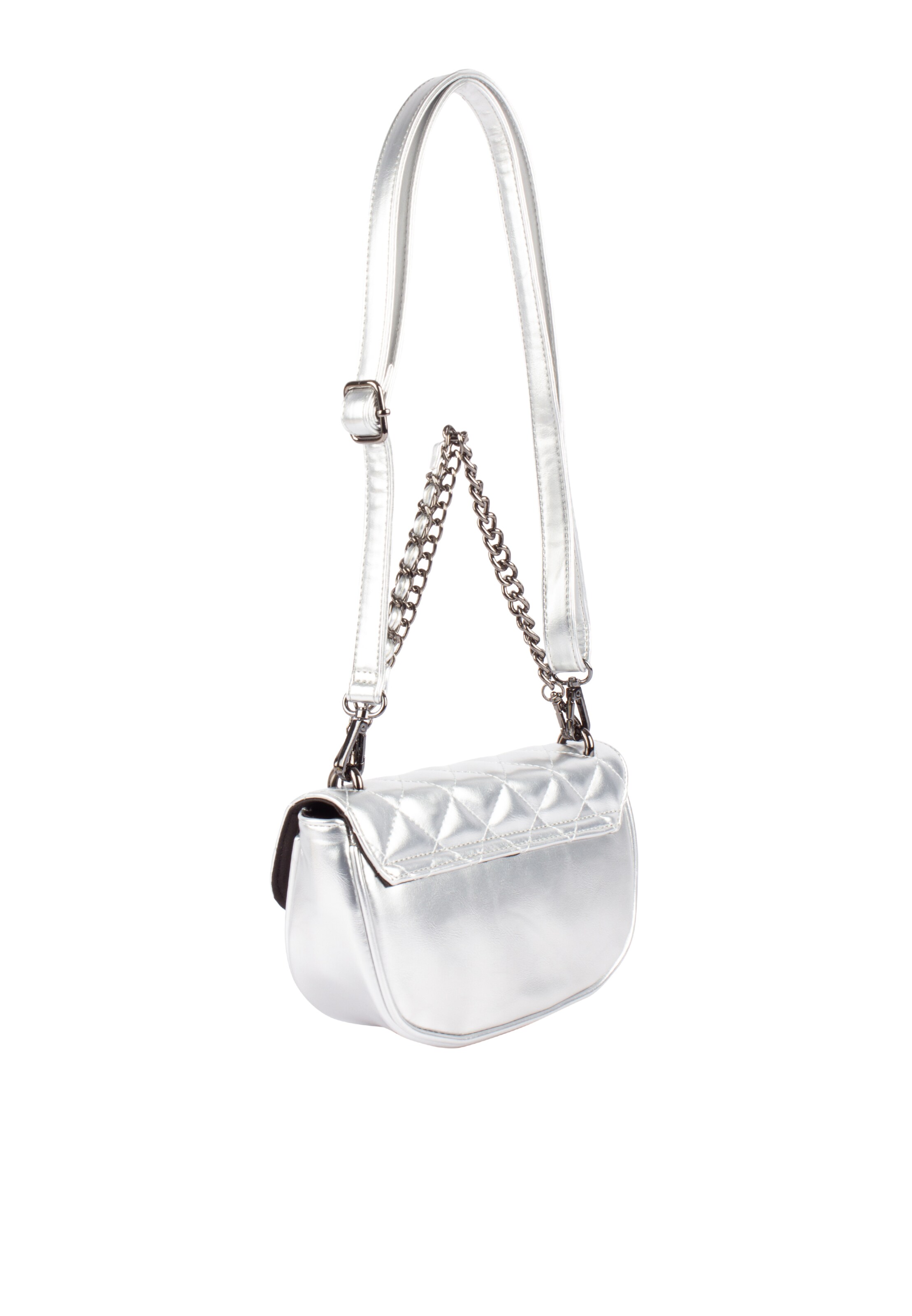 faina Olkalaukku värissä hopea