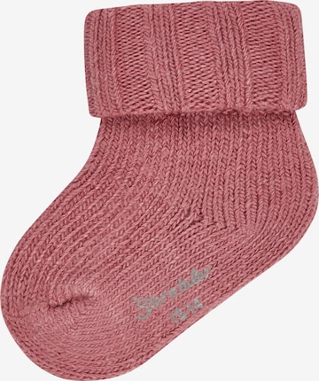 STERNTALER Socks in Pink: front