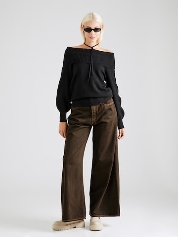 ONLY Sweater 'ONLJeanett' in Black