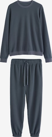 Pyjama long Next en bleu : devant