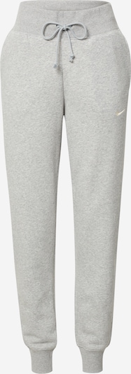 Nike Sportswear Nohavice - svetlosivá / biela, Produkt