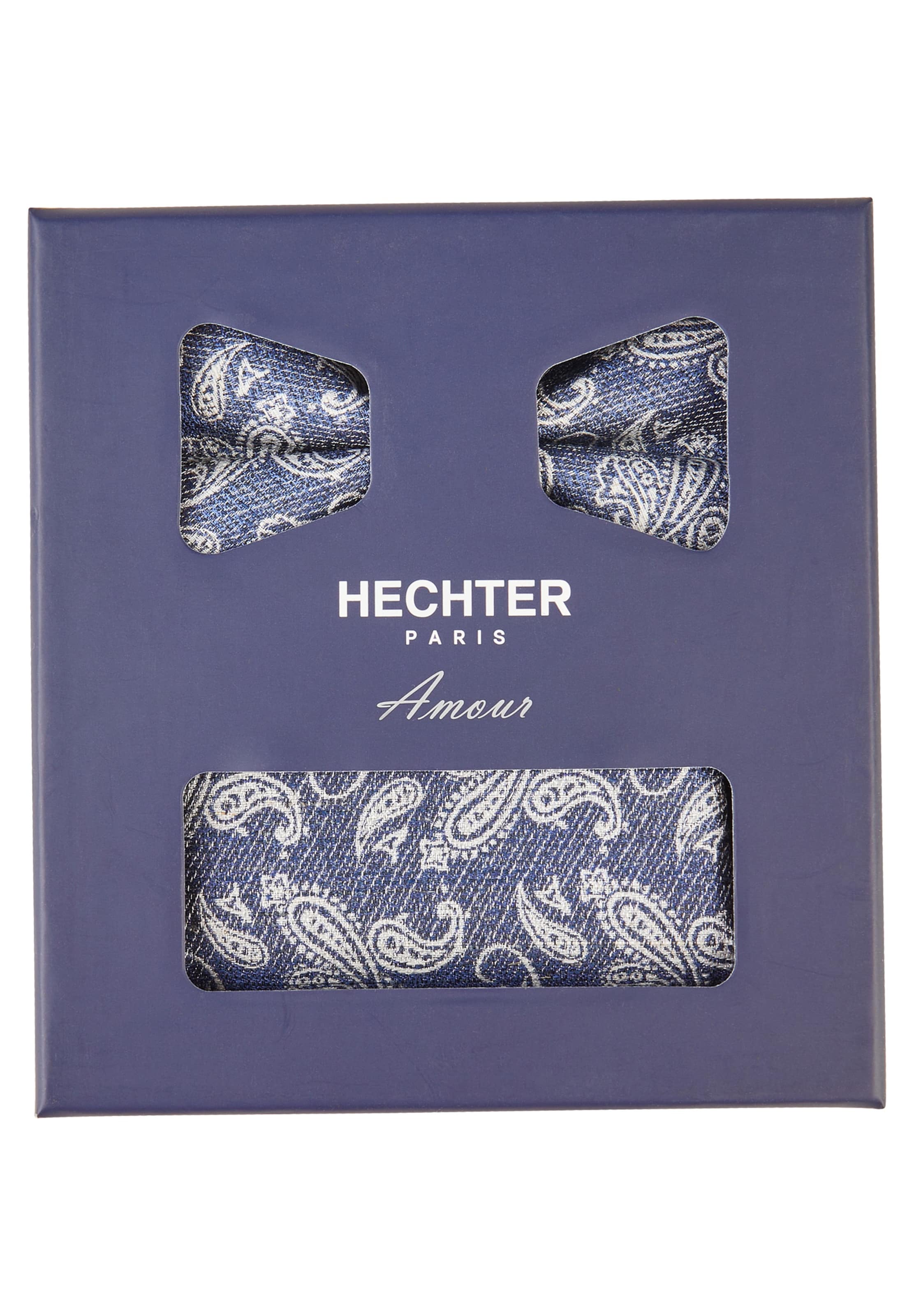 HECHTER PARIS Vlinderdasje in Blauw