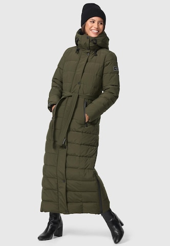 NAVAHOO Χειμερινό παλτό 'Das Teil XIV' σε πράσινο: μπροστά