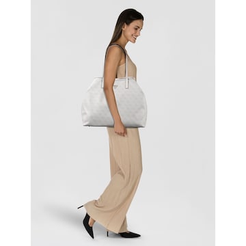 Sac bandoulière 'Victtoria ' GUESS en beige : devant