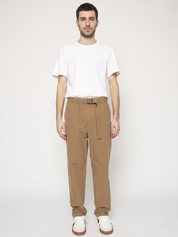 Baggy Pantaloni '9350' di minimum in marrone: frontale