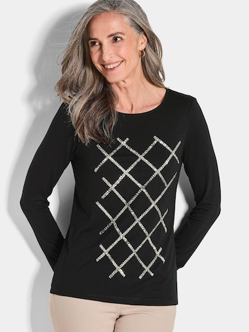 Goldner Shirt in Black: front
