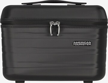 American Tourister Toiletry Bag 'Flashline' in Black: front