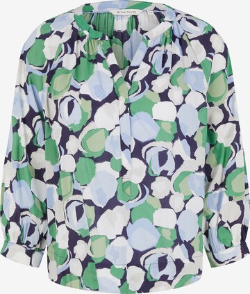 TOM TAILOR Blouse in Groen: voorkant