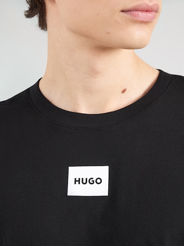 HUGO Μπλουζάκι 'Diragolino' σε μαύρο