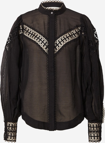 Copenhagen Muse Blouse 'ULTRA' in Black: front