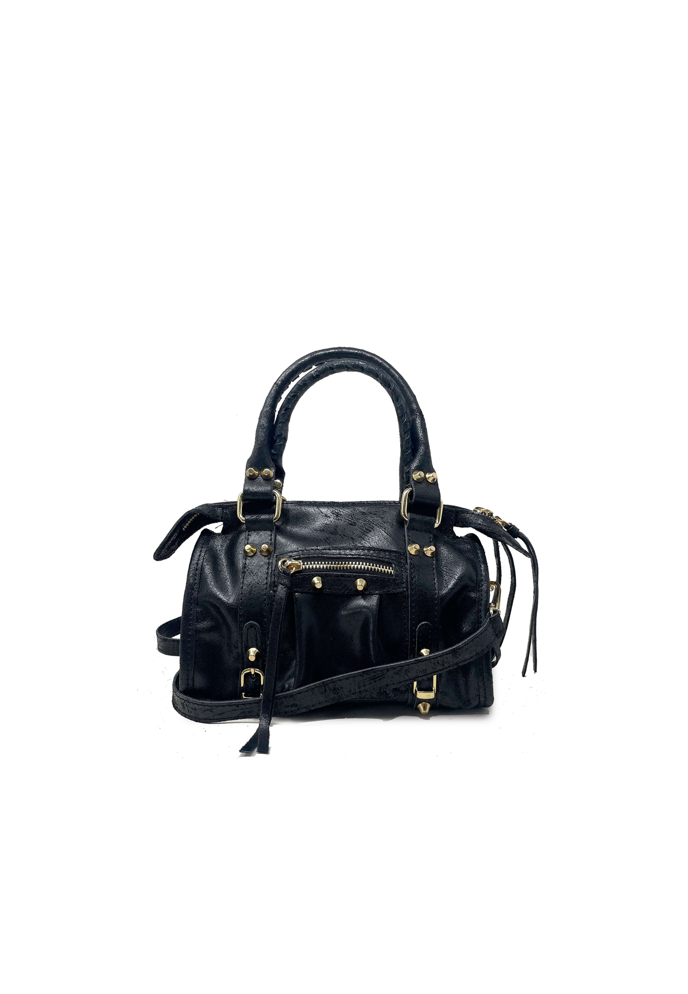 CHICCA BORSE Handbag in Black: front
