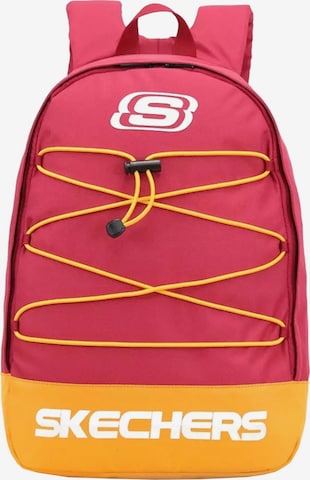 SKECHERS Backpack 'Skechers Pomona Backpack' in Red: front