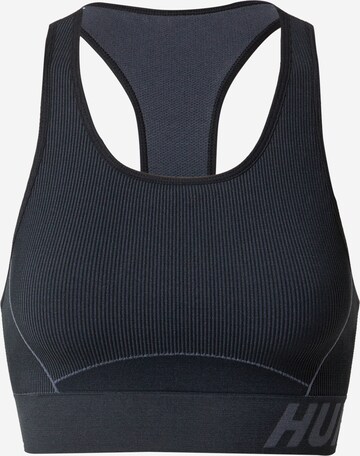 Hummel Bustier Sport bh 'Christel' in Zwart: voorkant