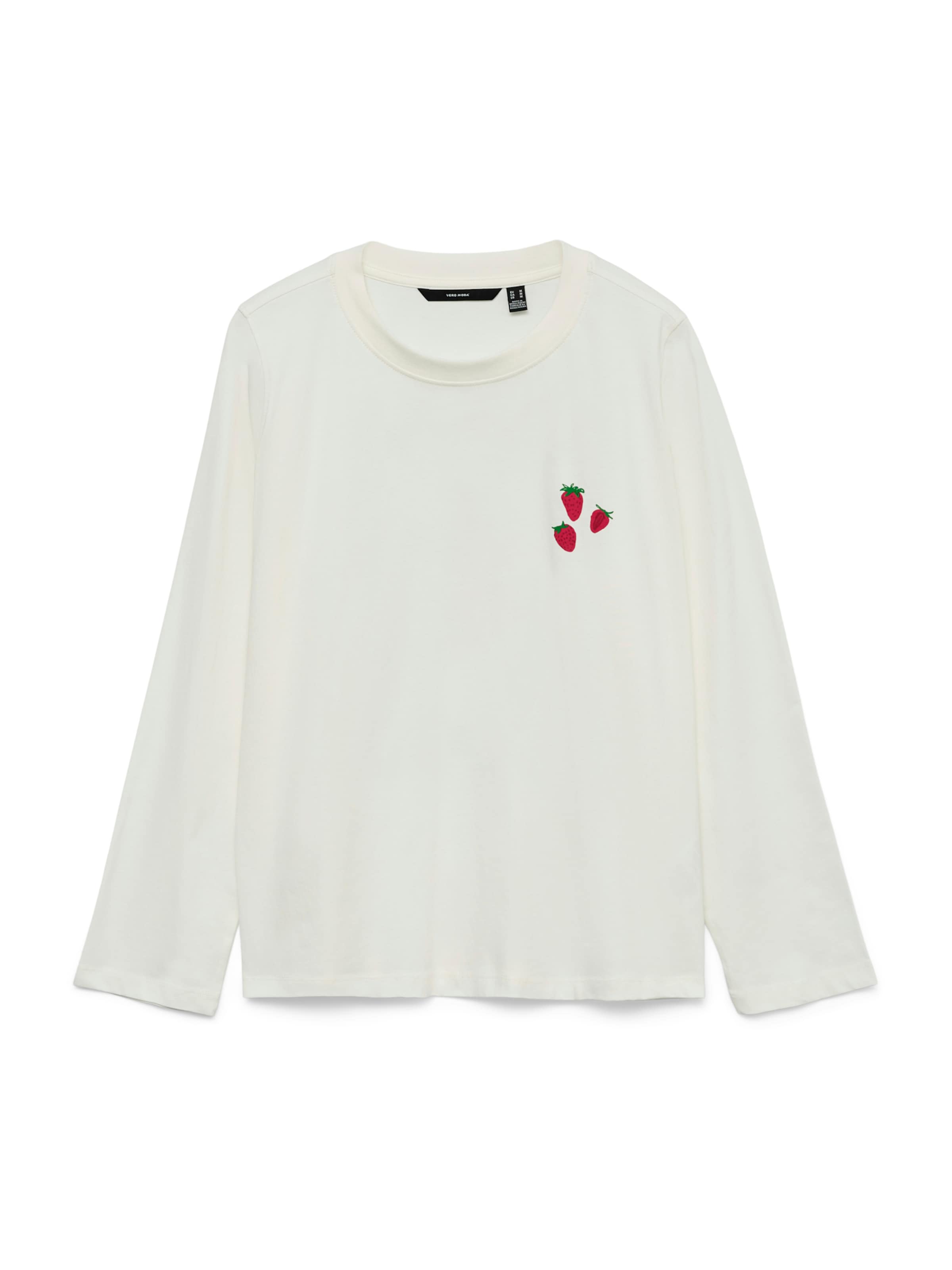 VERO MODA Shirt 'VMSIGRID' in Wit: voorkant