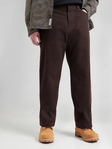 Carhartt WIP Regular Панталон 'Landon' в кафяво: отпред
