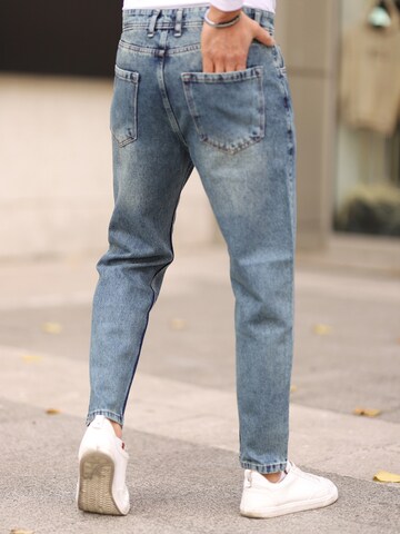 Trendyol - regular Vaquero en azul