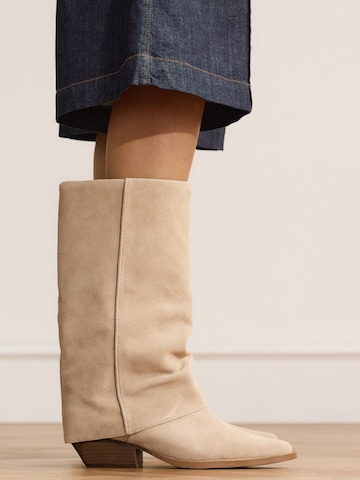 Bottines MANFIELD en beige