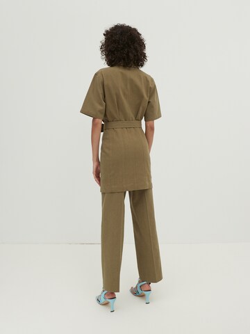 EDITED Shirt dress 'Heaven' in Green
