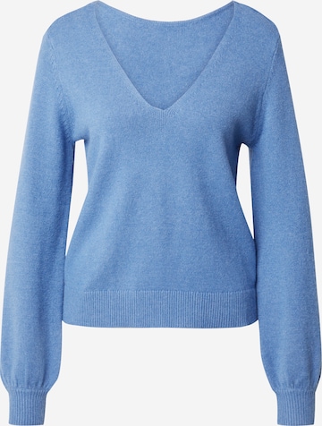 VILA Sweater 'RIL' in Blue: front