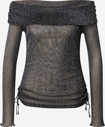 Gina Tricot - Camisa em preto: frente